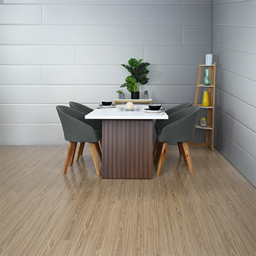 Set comedor 4 puestos aragon sillas noto gris