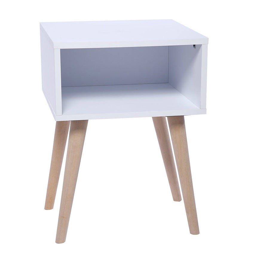 Set x 2 mesas de noche turku blanco (55x40x40)