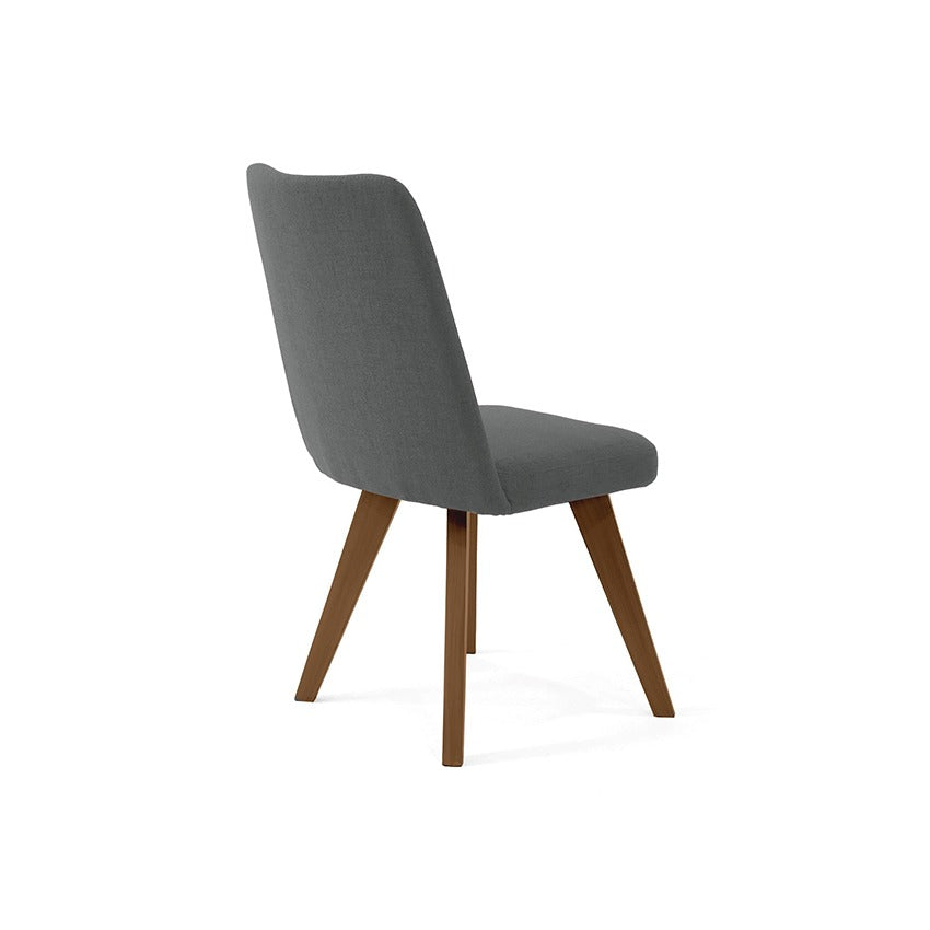 Silla evora tela gris