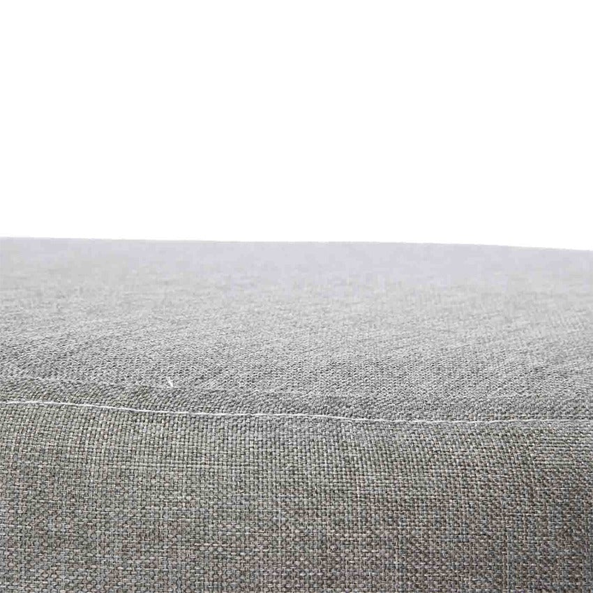 Puff redondo 4 patas gris memphis (39x40x40)