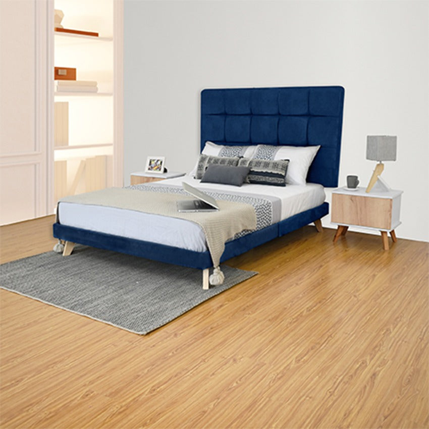 Set de dormitorio queen brend verona azul