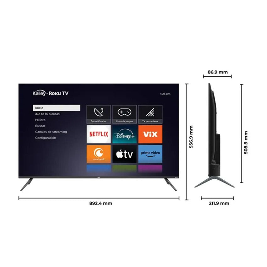 Televisor KALLEY KRTVHD Smart TV Roku TV