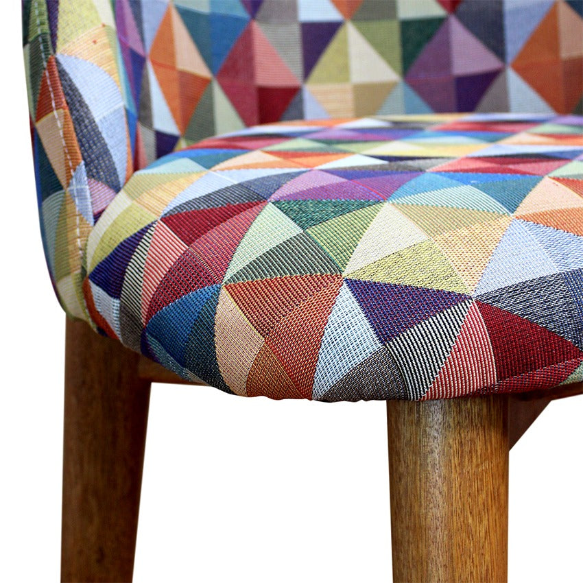 Silla bar con espaldar colors (100x45x37)