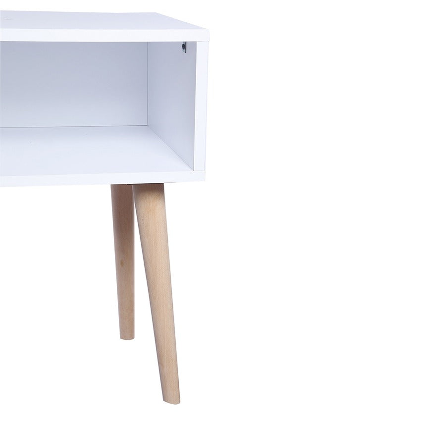 Mesa de noche turku blanco (55x40x40)