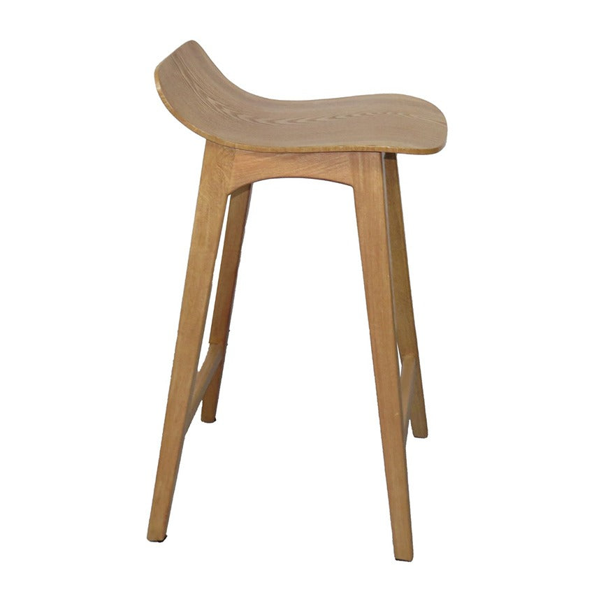 Set x 2 und silla bar madrid color madera (79x43x45)