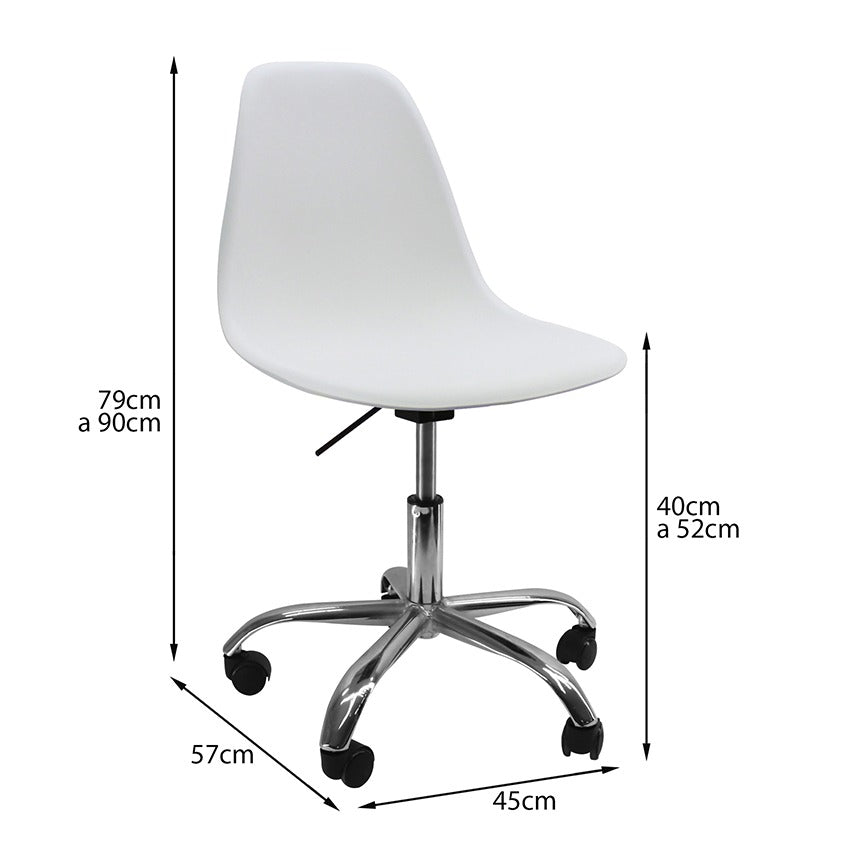Silla dkr base ruedas