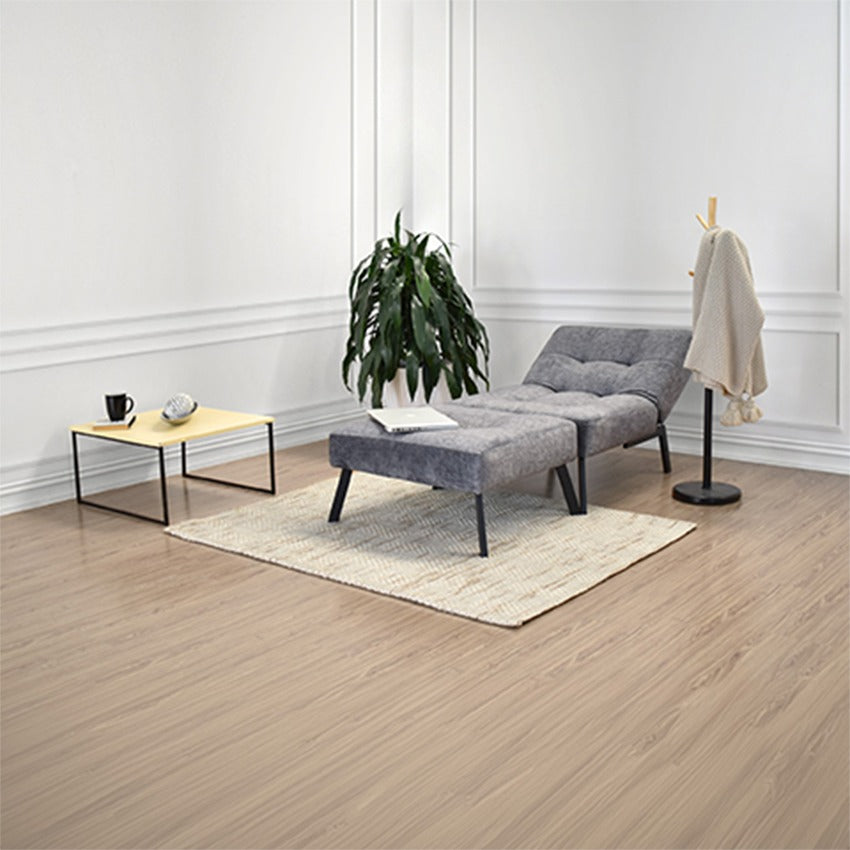 Sofá cama reclinable 1 puesto togo gris con mesa