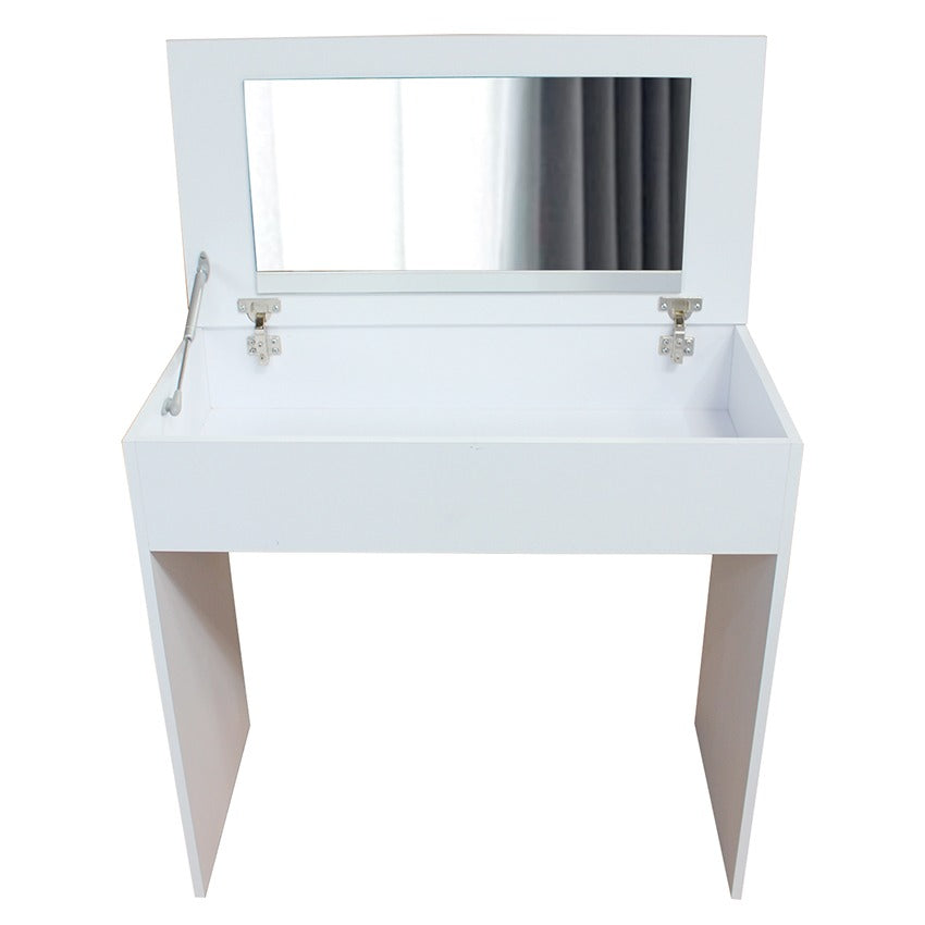 Combo tocador escritorio (76x80x40) blanco+ silla eames (83x46x51) blanca