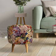 Puff redondo cuatro patas frida (40x40x40)
