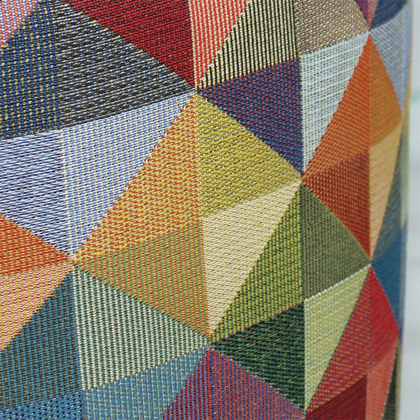 Puff redondo tapiz colors