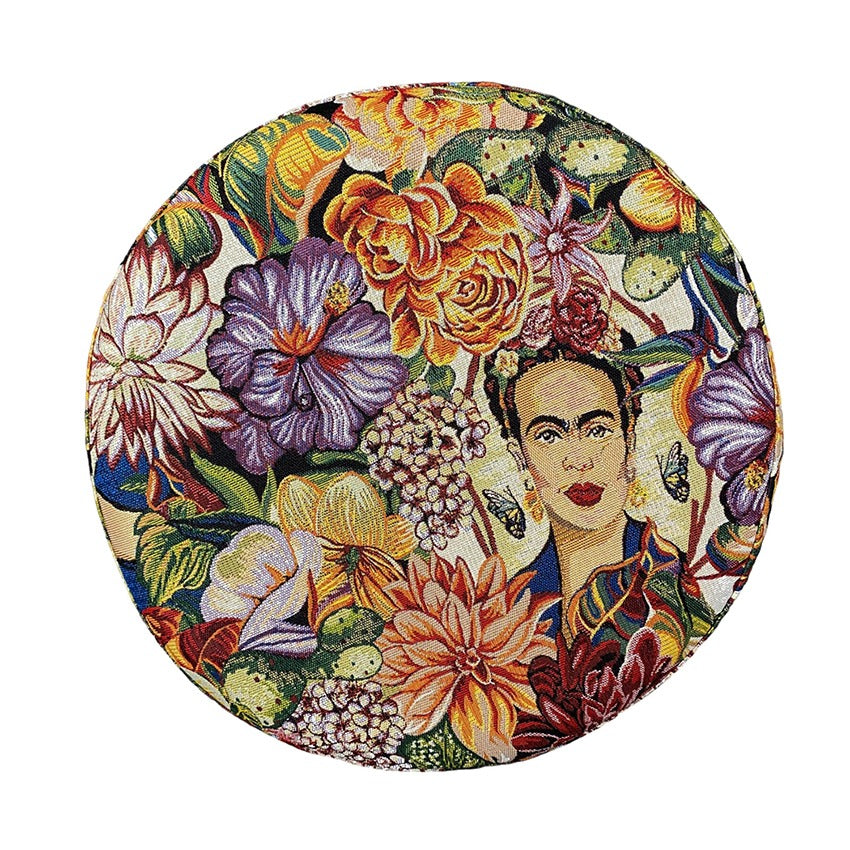 Puff redondo cuatro patas frida (40x40x40)