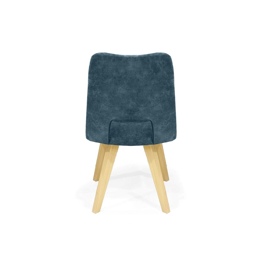 Silla leira tela azul