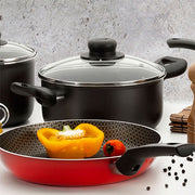 Olla superior 26 cm con tapa gris