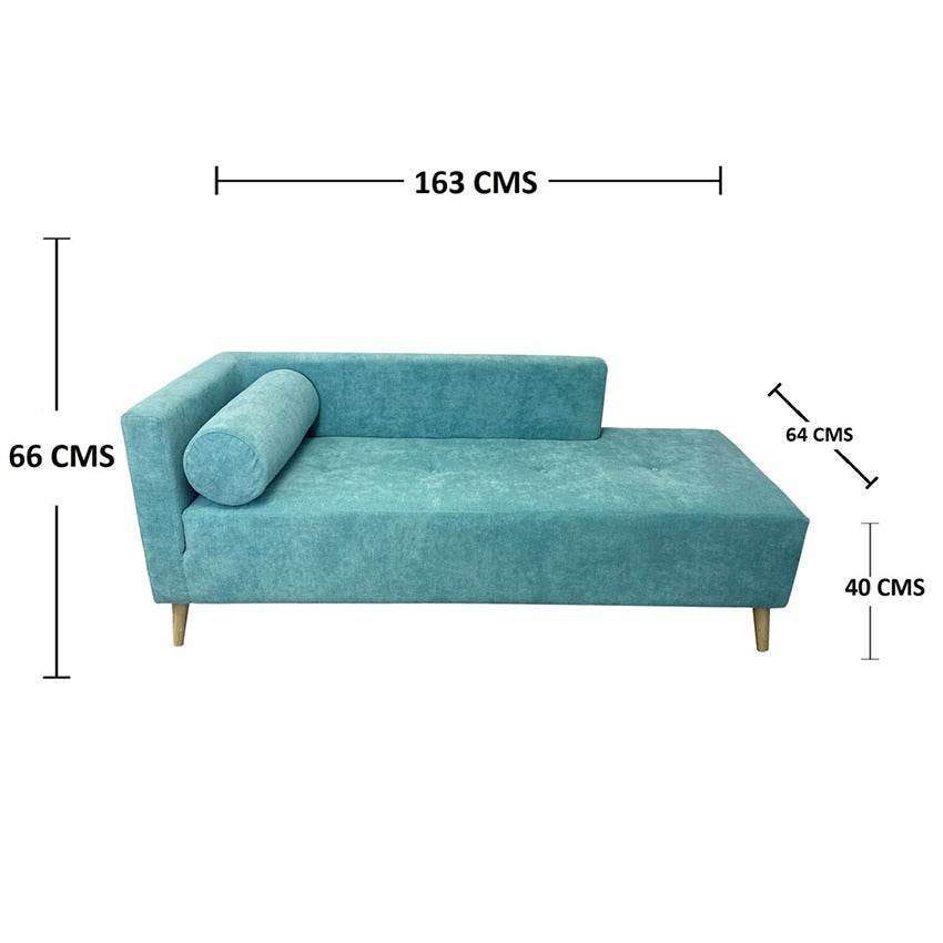 Combo sofa verde menta (66x163x64) y mesa de centro hexagonal blanca