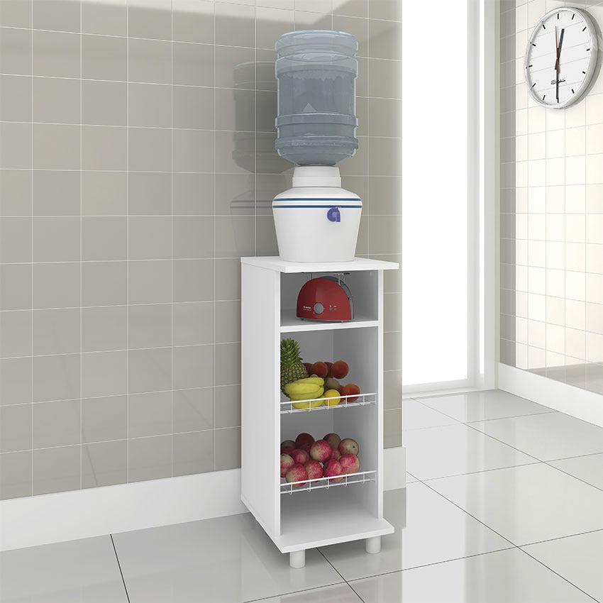 Mueble auxiliar de cocina Lisboa - Blanco