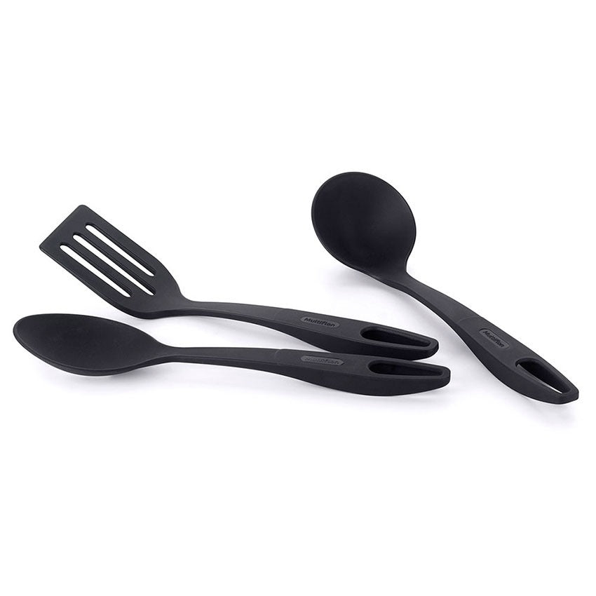SET 3 ACCESORIOS DE COCINA NEGRO