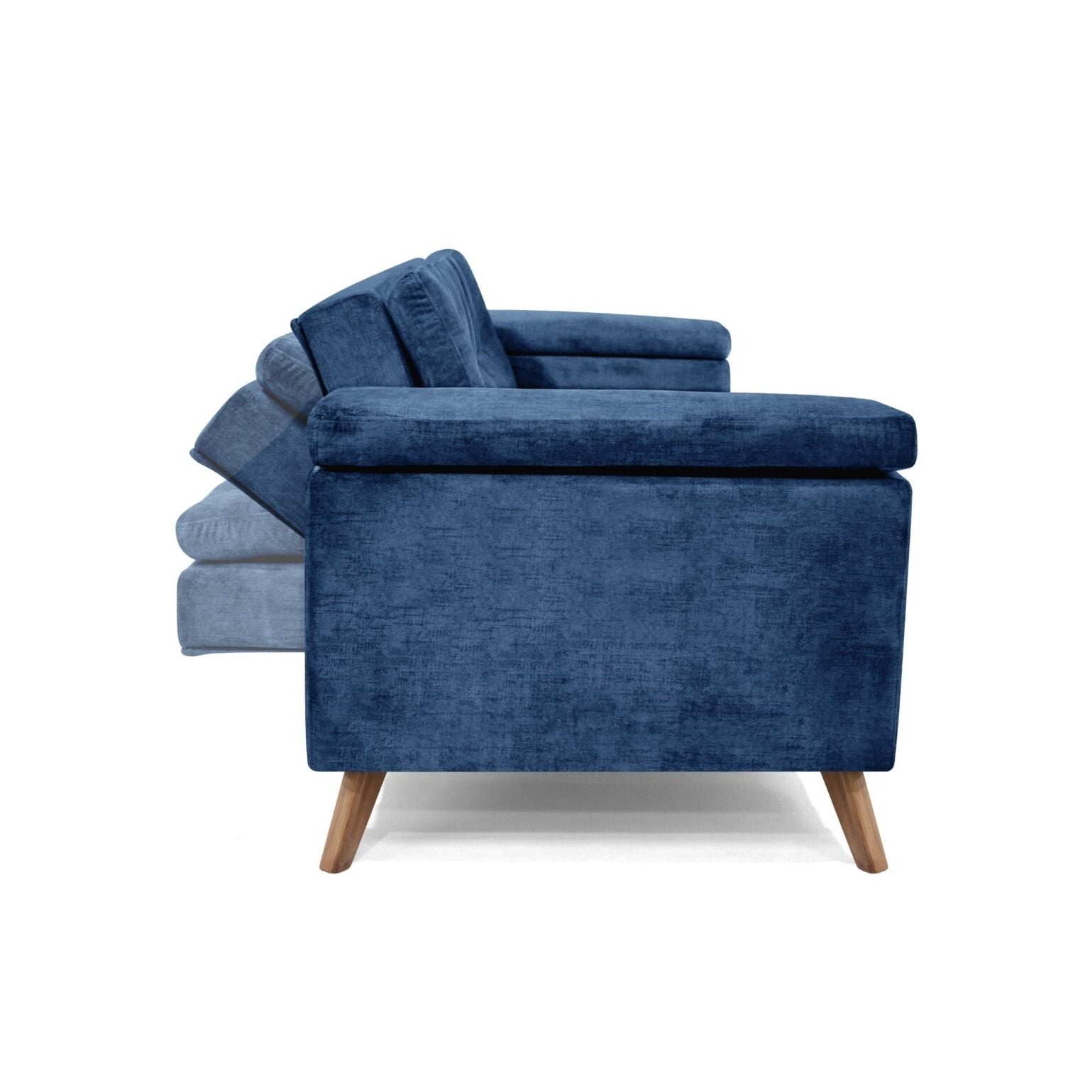 Sofa cama moretto tela azul