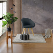 Silla noto tela gris