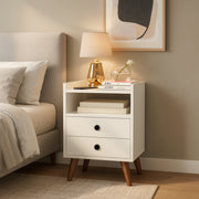 Mesa De Noche Laos Blanco