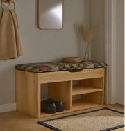 Mueble Organizador Baúl Zapatero (46,5x80x30) Fresno Tapizado Colors