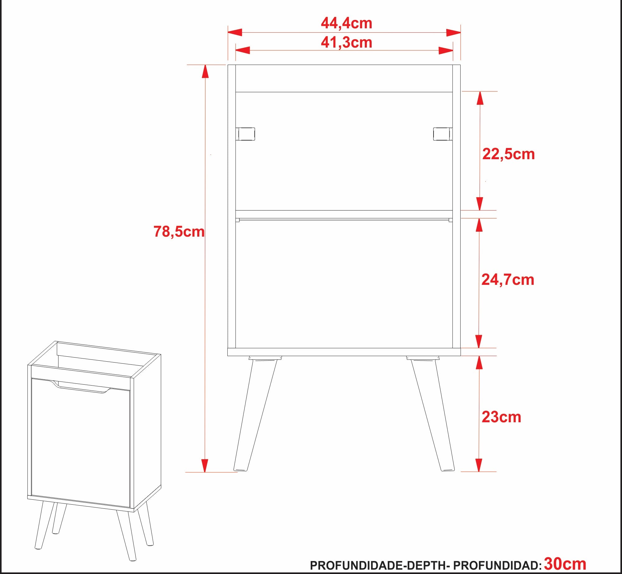 Mueble de Baño con Lavamanos Nexo