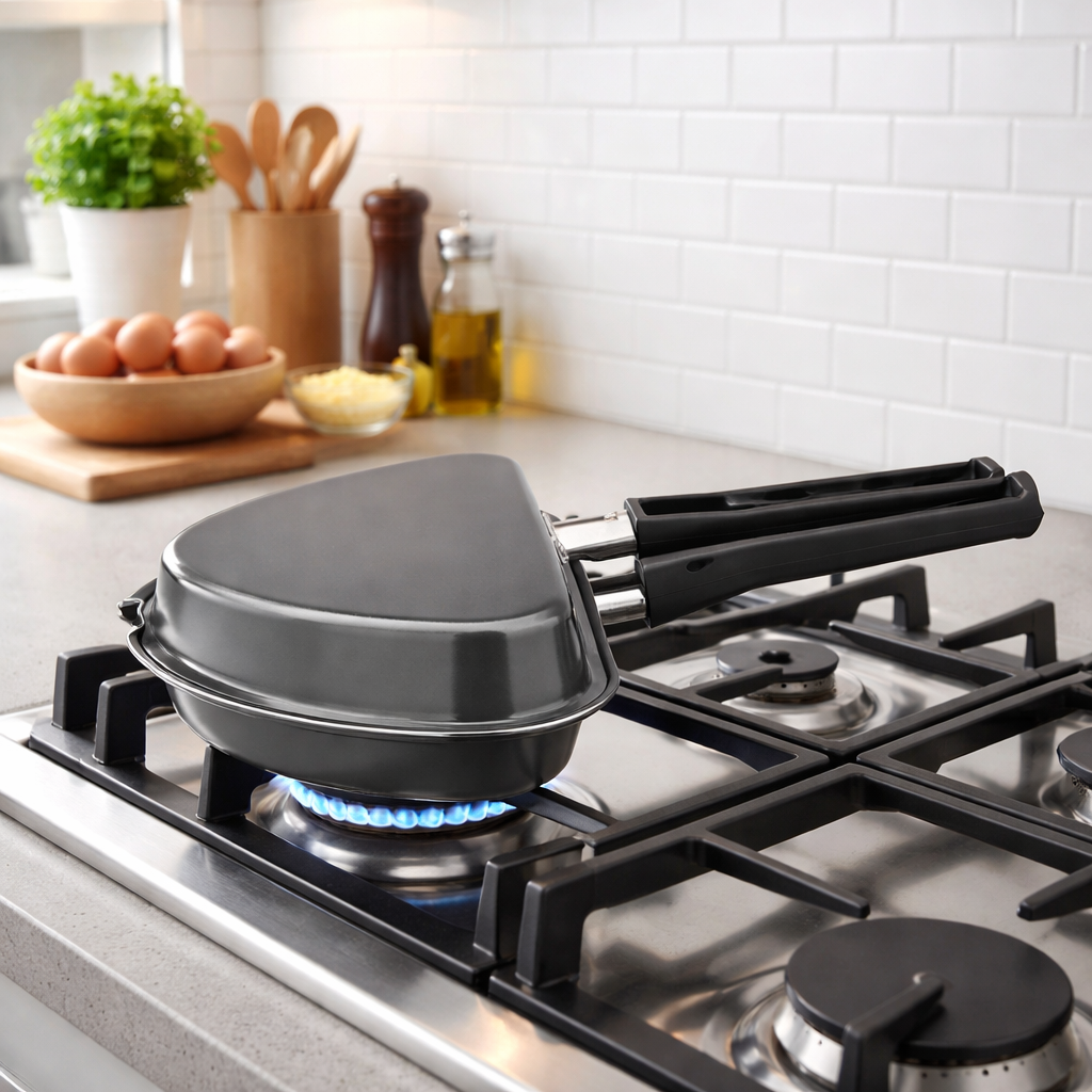 Omeletera Doble Antiadherente Superior De 24cm