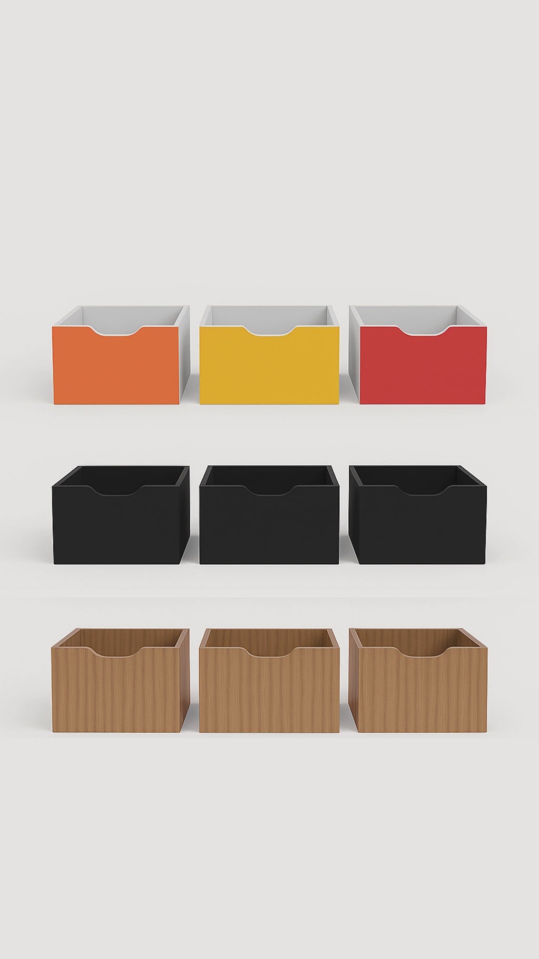 Cargar vídeo: Kit 3 Cajones Organizador Santos