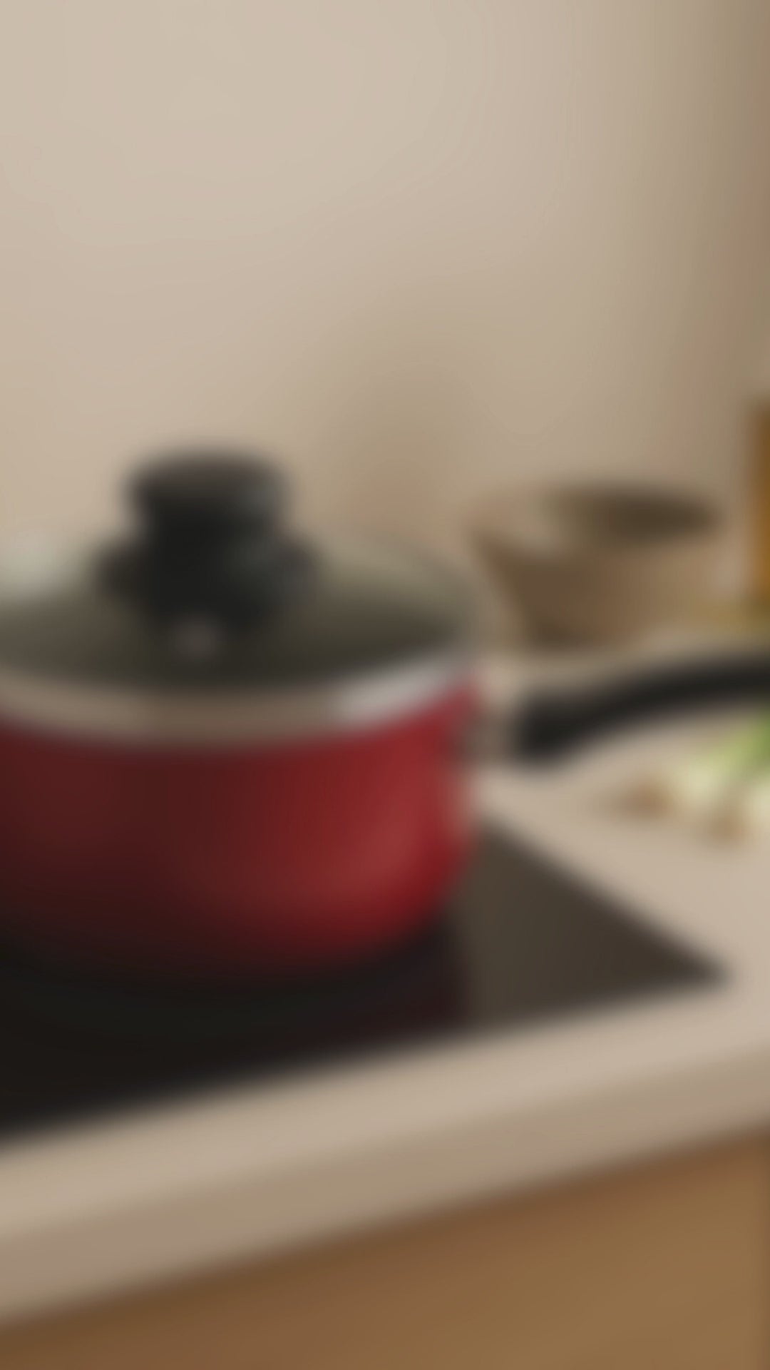 Cargar vídeo: Olla Red 22 Cm Con Tapa Rojo