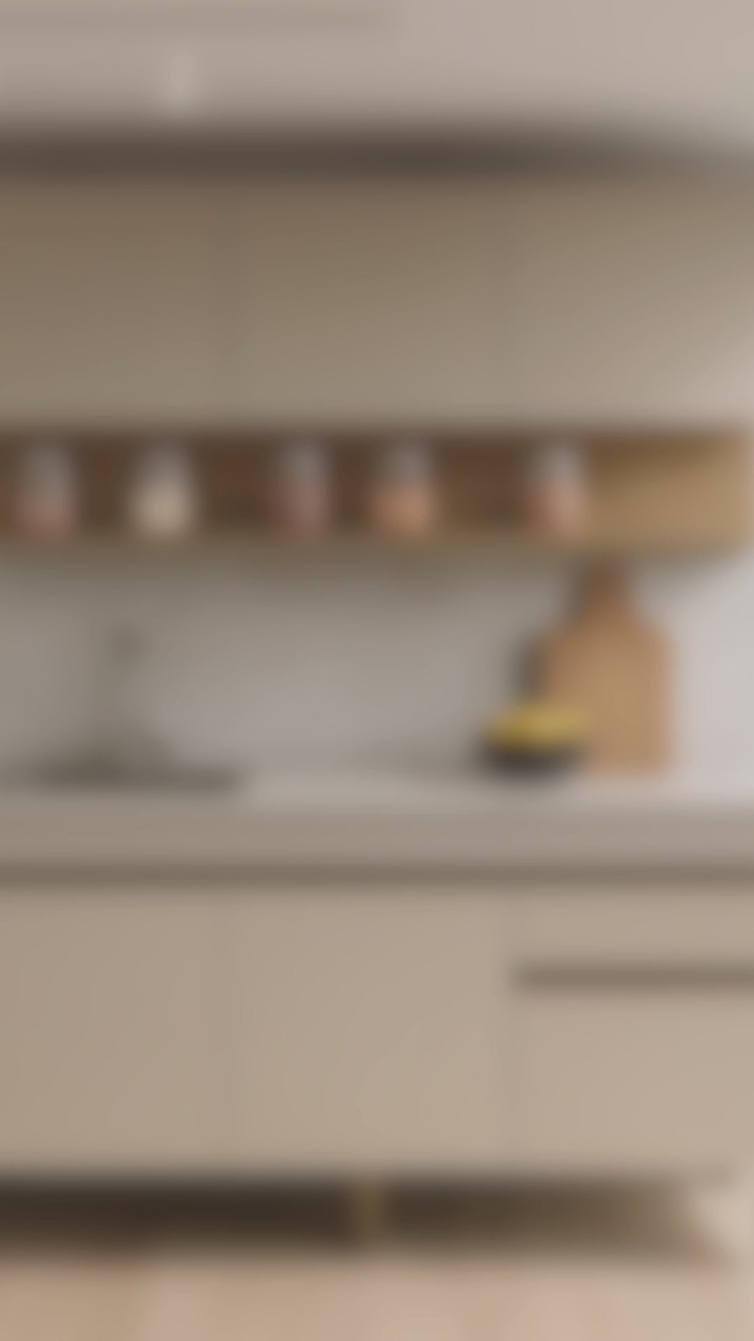 Cargar vídeo: Cocina Hortensia 6 Puertas 1 Cajón Vainilla/Maderado Natural