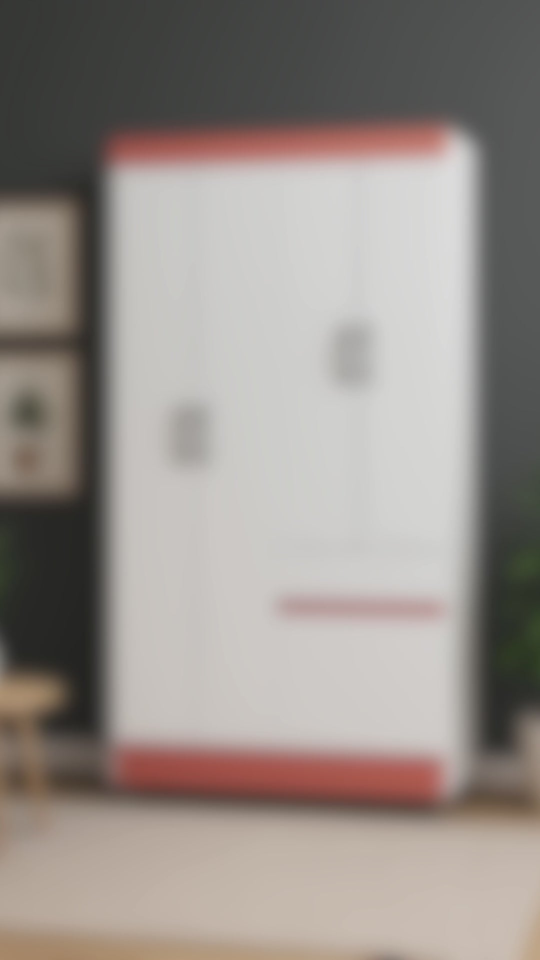 Cargar vídeo: Closet 4 Puertas 2 Cajones Bonic