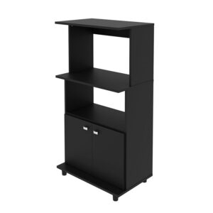 Mueble auxiliar de cocina con espacio para electrodomésticos y utensilios de cocina