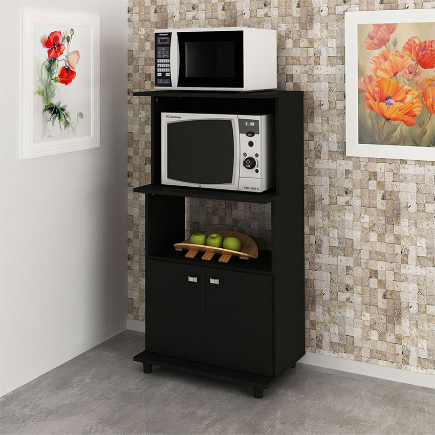 Mueble auxiliar de cocina Victoria Negro - 2020 Home