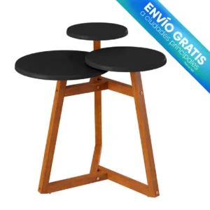 Mesa Auxiliar Buk Negro con envio gratis