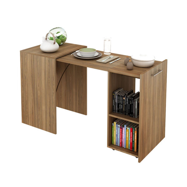 Mueble auxiliar de cocina ideal para organizar los elementos de uso diario