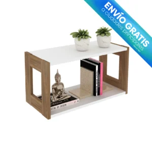 Repisa Oviedo Teca/Blanco con envio gratis
