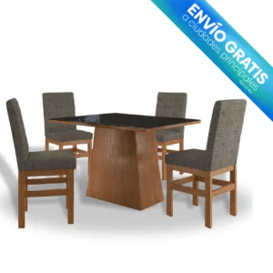 COMEDOR TOLEDO 4 PUESTOS con envio gratis