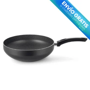 SARTÉN WOK SUPERIOR 28 CM GRIS con envio gratis