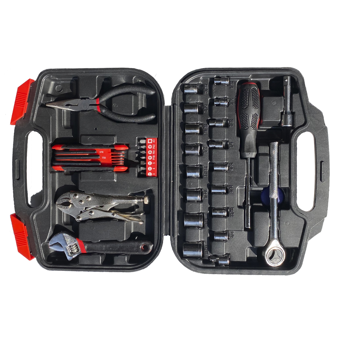 Juego De Herramientas 123 Piezas Kit Alluma Tools 445b