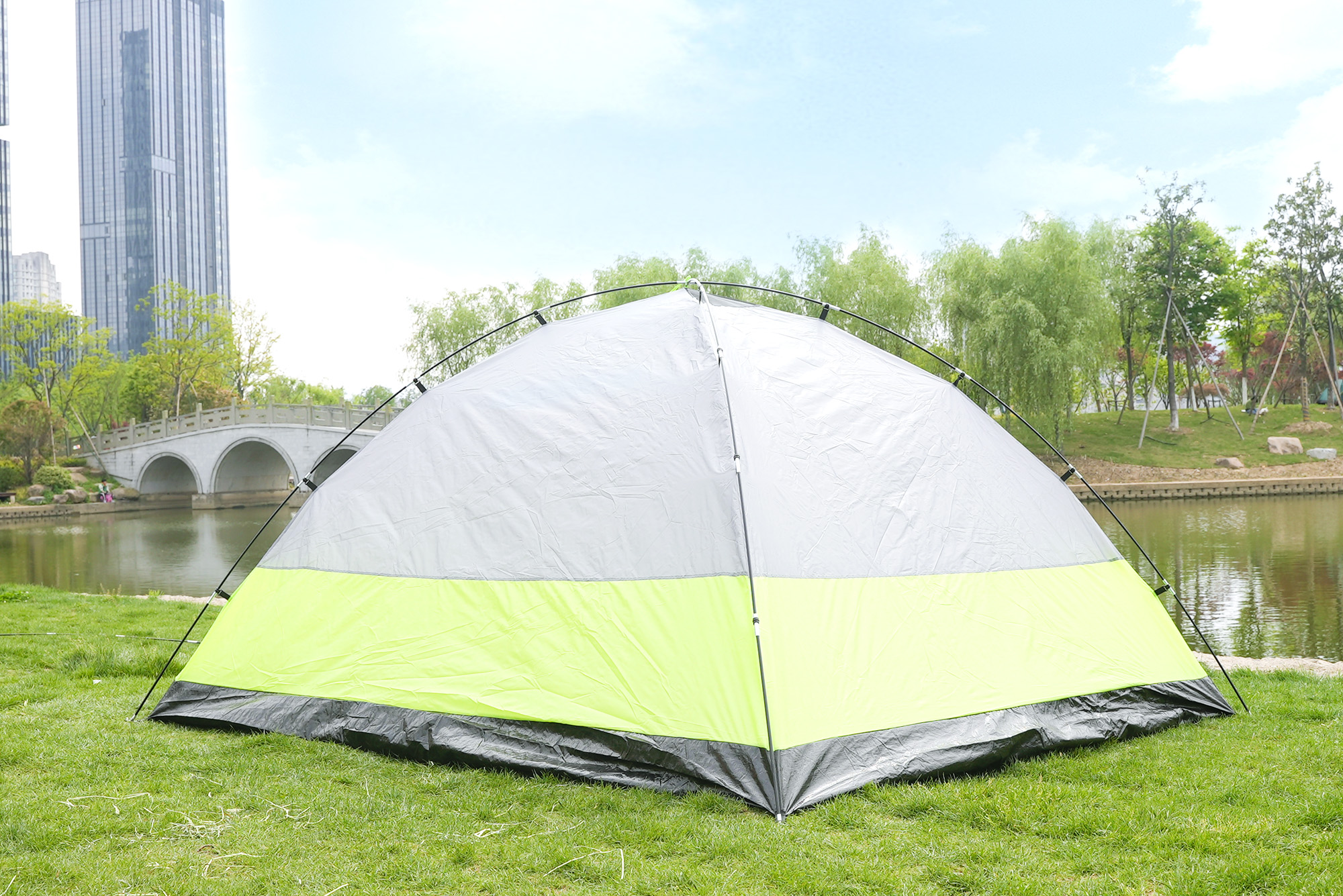 Carpa Camping Para 6 Personas Con Sobrecarpa Acampar Alluma - 2020